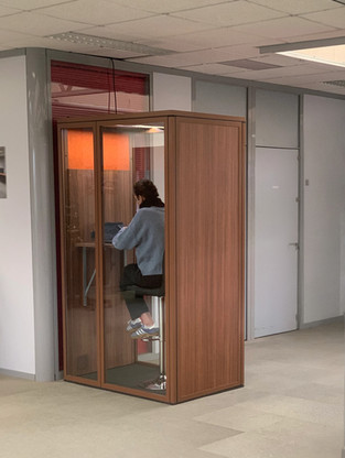 Cabines acoustiques en open space