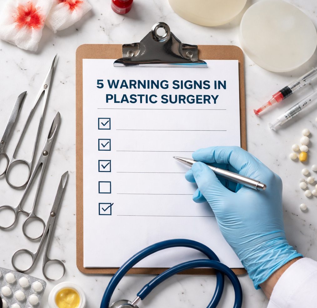 5 signes d&rsquo;alerte à surveiller en chirurgie plastique